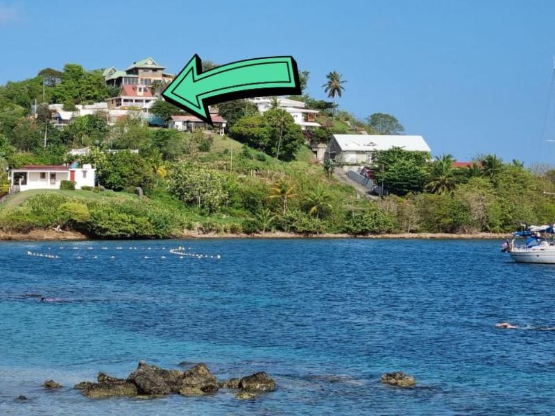 Villa Nautilia, Vue Mer, Proche Plage Ле Троа-Илет Екстериор снимка