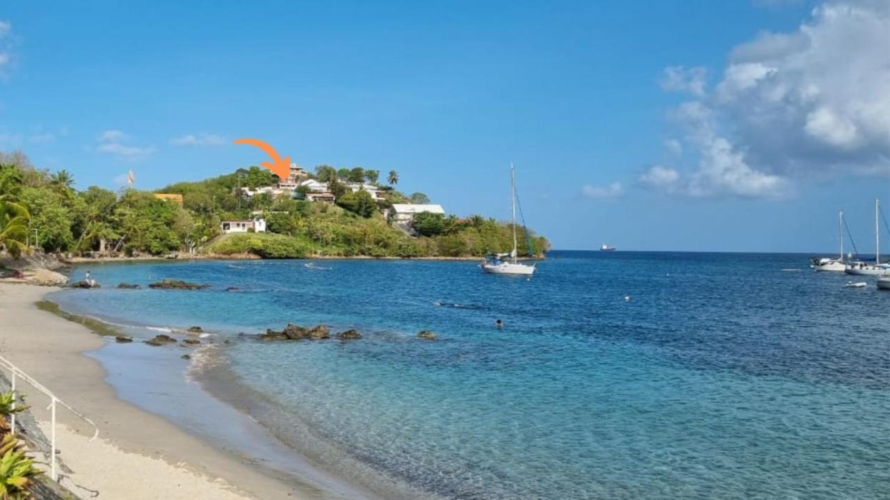 Villa Nautilia, Vue Mer, Proche Plage Ле Троа-Илет Екстериор снимка